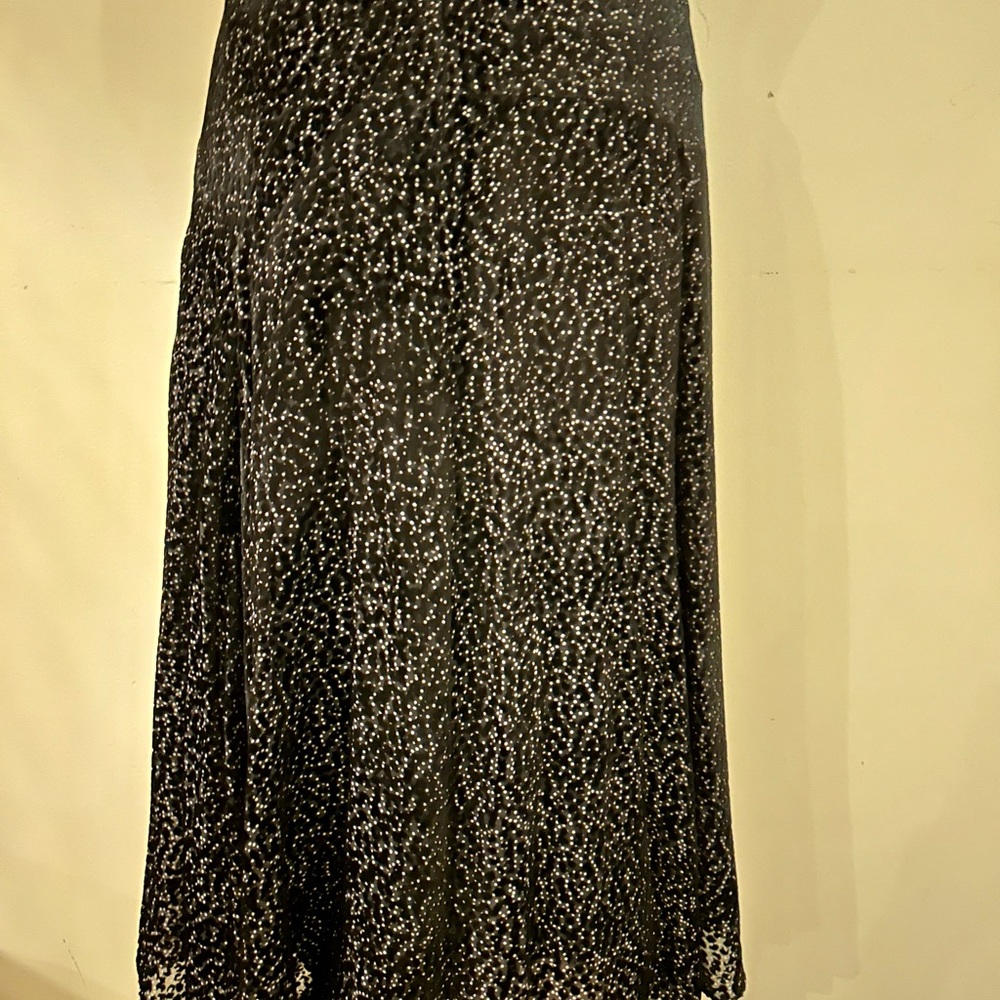 NIC+ZOE Black and White Maxi Skirt